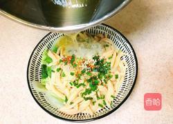 油泼西红柿剪刀面的做法图解16