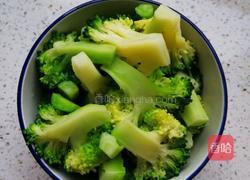 三色西兰花绣球的做法图解4